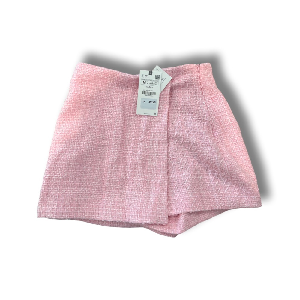 Pink Tweed Zara Skirt